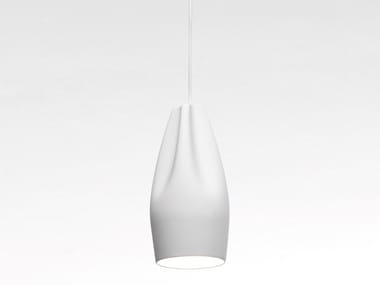 PLEAT BOX 13 - LED ceramic pendant lamp (Request Info).