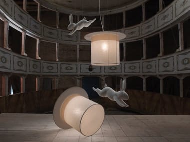 WOW - Linen pendant lamp (Request Info).
