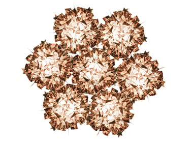 VELI 7 COPPER - LED Copperflex pendant lamp (Request Info).