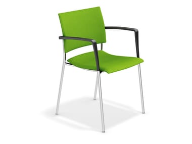 FENIKS - Fabric chair with armrests (Request Info).