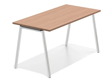 LACROSSE III - Wooden bench desk (Request Info).
