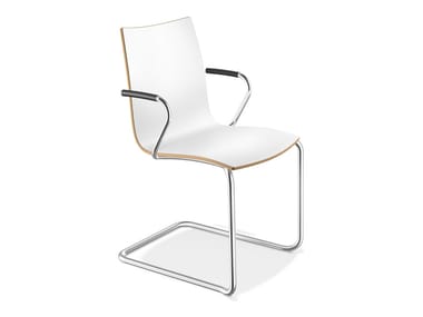 ONYX II - Laminate chair with armrests (Request Info).