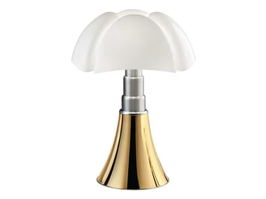 PIPISTRELLO 50 years - Height-adjustable table lamp (Request Info).