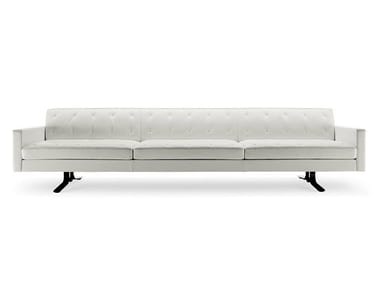 KENNEDEE - 3 seater leather sofa (Request Info).