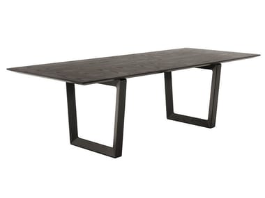 BOLERO - Rectangular solid wood table (Request Info).