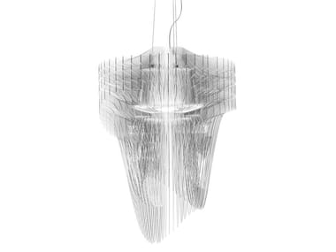 ARIA TRANSPARENT - Cristalflex¢ç / Lentiflex¢ç LED pendant lamp (Request Info).