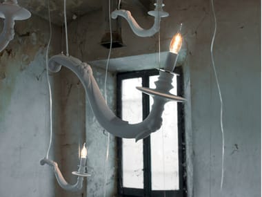DEJAVU NU - White-paste pendant lamp (Request Info).
