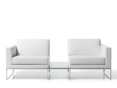 DS-160 - 2 seater leather sofa (Request Info).