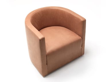 CONFIDENT - Leather armchair (Request Info).