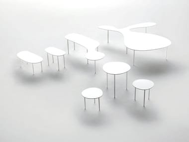RABBIT&THE TORTOISE COLLECTION - Steel coffee table (Request Info).