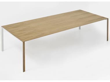 THIN-K WOOD - Extending rectangular wooden table (Request Info).