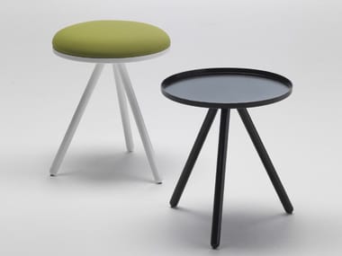 BOLLE - Steel stool / coffee table (Request Info).