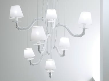 D?J?-VU - Ceramic chandelier (Request Info).