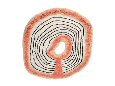 PULSE - Handmade oval Himalayan Wool rug by CC-Tapis