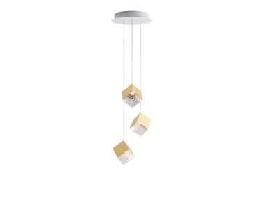 PYRITE 3 - LED crystal pendant lamp (Request Info).
