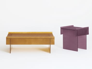 SIMOON - Rectangular crystal coffee table (Request Info).