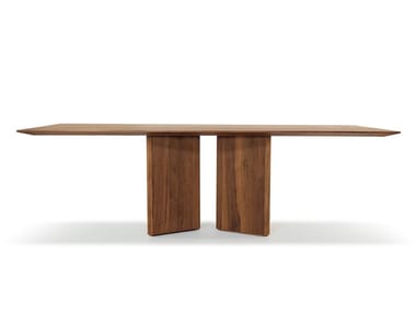 REVO TABLE - Rectangular solid wood table (Request Info).