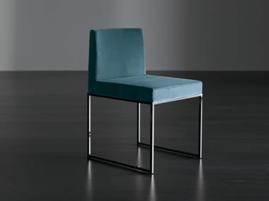 RIDER UNO - Upholstered leather chair (Request Info).