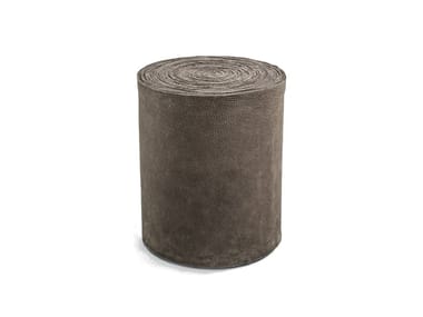 ROLL - Low rolled Utah leather stool (Request Info).
