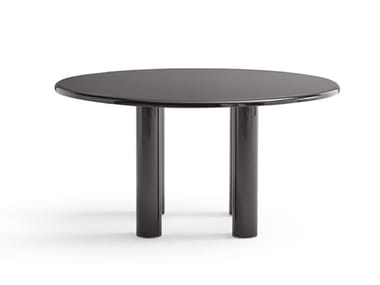 Smalto - Round enameled steel table (inquiry for quote).