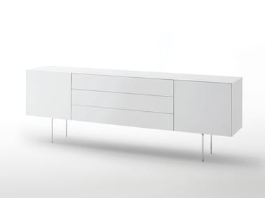 MAGIC BOX - Crystal sideboard with doors with drawers (Request Info).