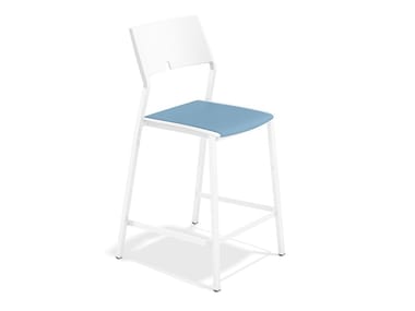 AXA BARSTOOL 1065/06 - High plastic stool with integrated cushion (Request Info).