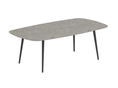 STYLETTO - Rectangular ceramic garden table (Request Info).