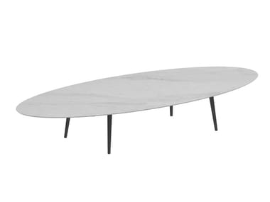 STYLETTO - Oval garden side table (Request Info).