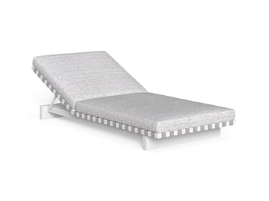 ARGO-ALU - Recliner fabric sun lounger (Request Info).