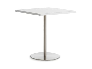 T1 OUTDOOR BISTROT - Square garden table (Request Info).