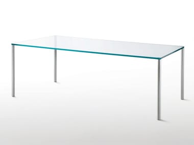 METAL - Rectangular crystal table (Request Info).