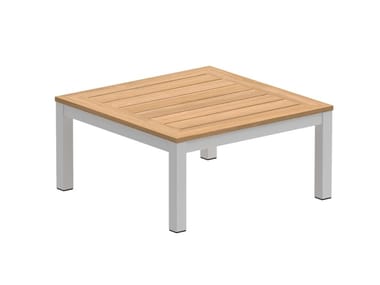 TABOELA - Square teak coffee table (Request Info).