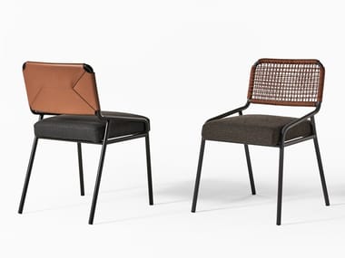 TAI - Fabric and leather chair (Request Info).