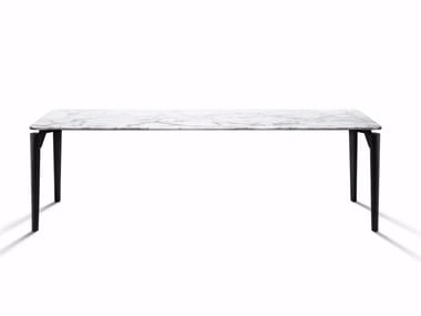 TAVOLO '95 - Rectangular marble living room table (Request Info).