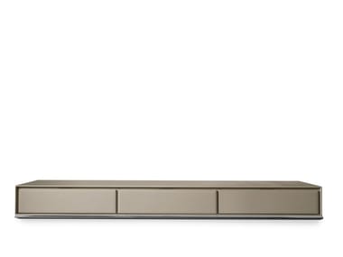 SLICK - Low TV cabinet with drawers by I 4 Mariani