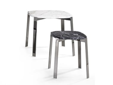 COQUET - Square marble coffee table (Request Info).