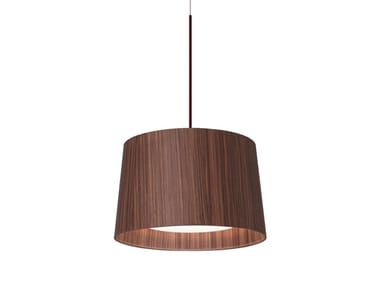 TWIGGY - LED rosewood pendant lamp (Request Info).