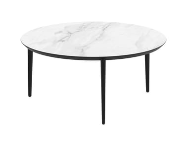 U-NITE - Round ceramic garden table (Request Info).