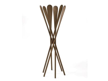 VENEZIANO - Solid wood coat stand (Request Info).