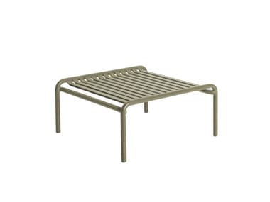 WEEK-END - Rectangular powder coated aluminium bistro side table (Request Info).
