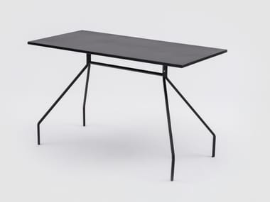 X&Y - Rectangular painted metal table (Request Info).