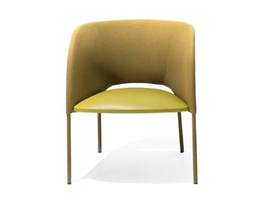 YUMI - Upholstered easy chair with armrests (Request Info).