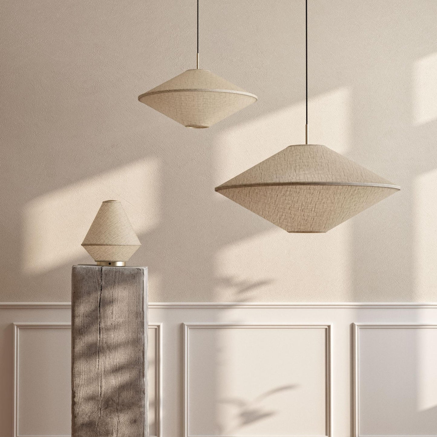 Edgeform Tafta Pendant Ø65 Natural