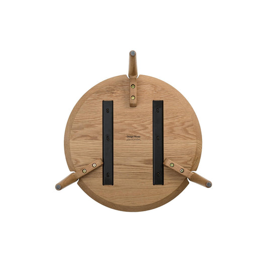 Design House Stockholm Aria Coffee Table Ø60 High Dark Oak