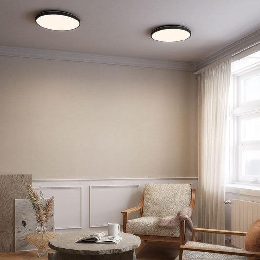 Edgeform Plafon 45 Ceiling Lamp Black/Brass