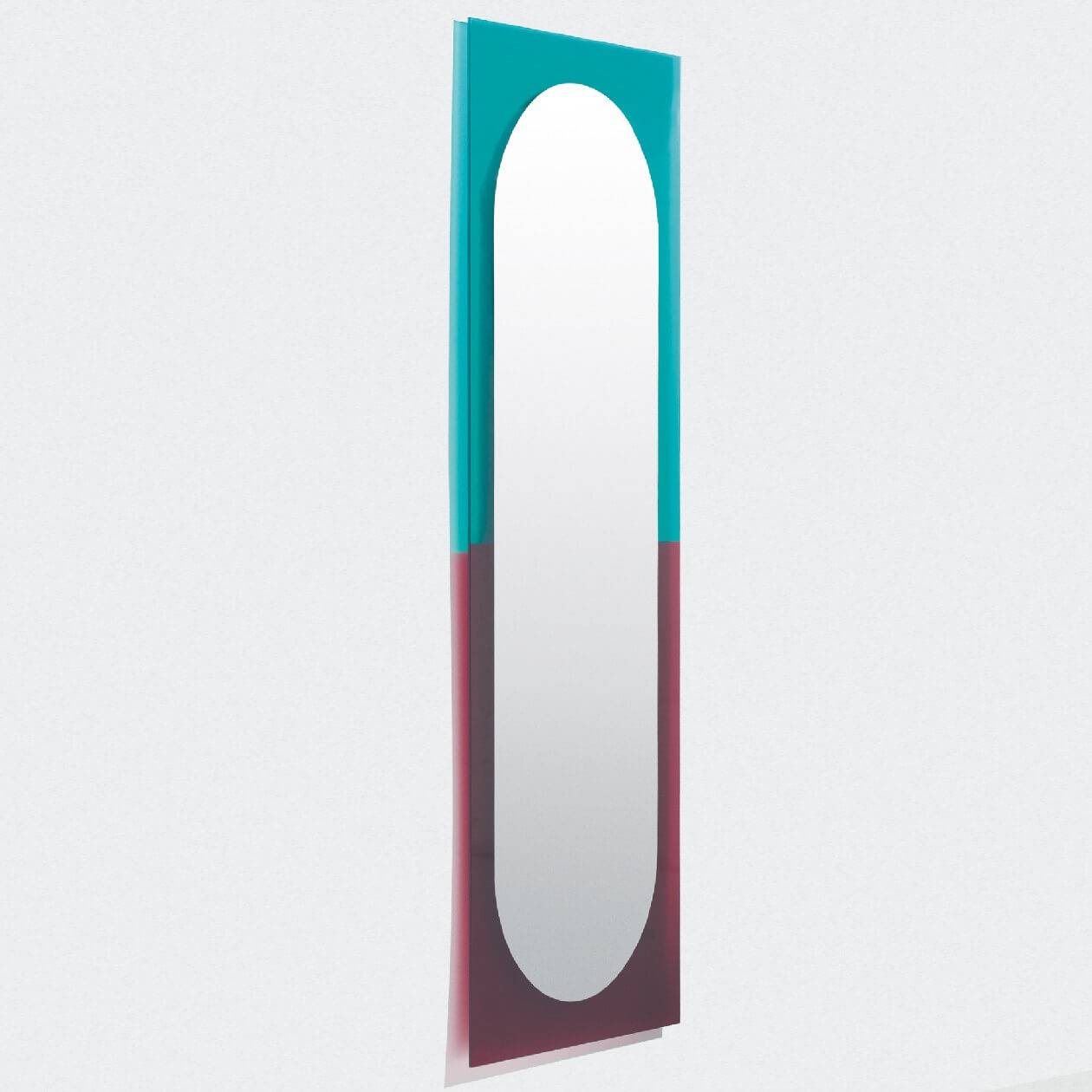 WANDER - Large Framed wall-mounted mirror.