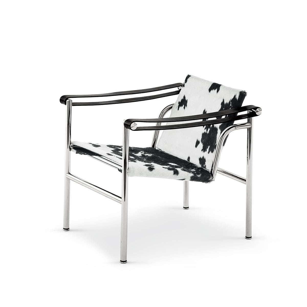 LC1 - 1 Fauteuil dossier basculant leather armchair.
