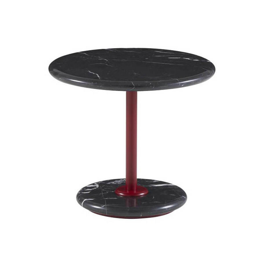 ASTAIR - Round marble coffee table.