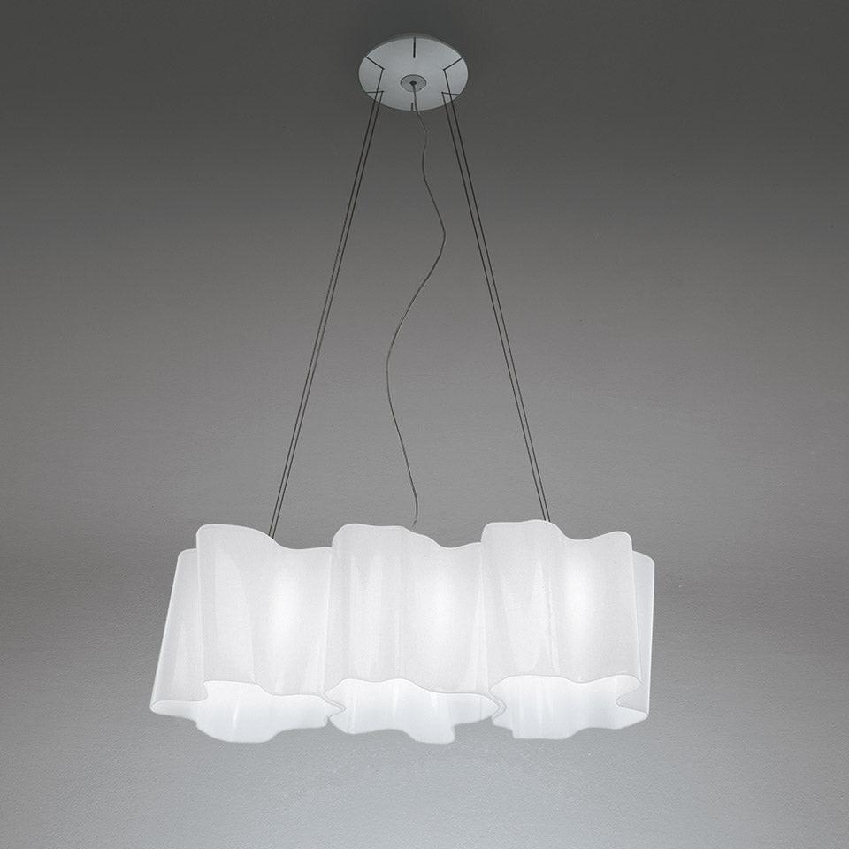 Logico Mini 3 In Linea Suspension Lamp.