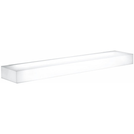 LIGHT-LIGHT - Crystal wall shelf with integrated lighting.